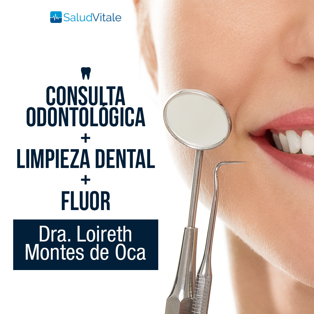 Consulta Odontológica + Limpieza + Flúor